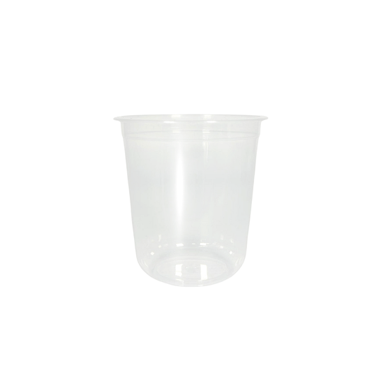 12oz/380mL (D/90mm) PP Injection U - Shape Cup Sealable - TEM IMPORTS™