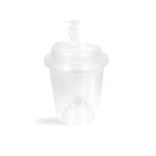 12oz/380mL (D/90mm) PP Injection U - Shape Cup Sealable - TEM IMPORTS™
