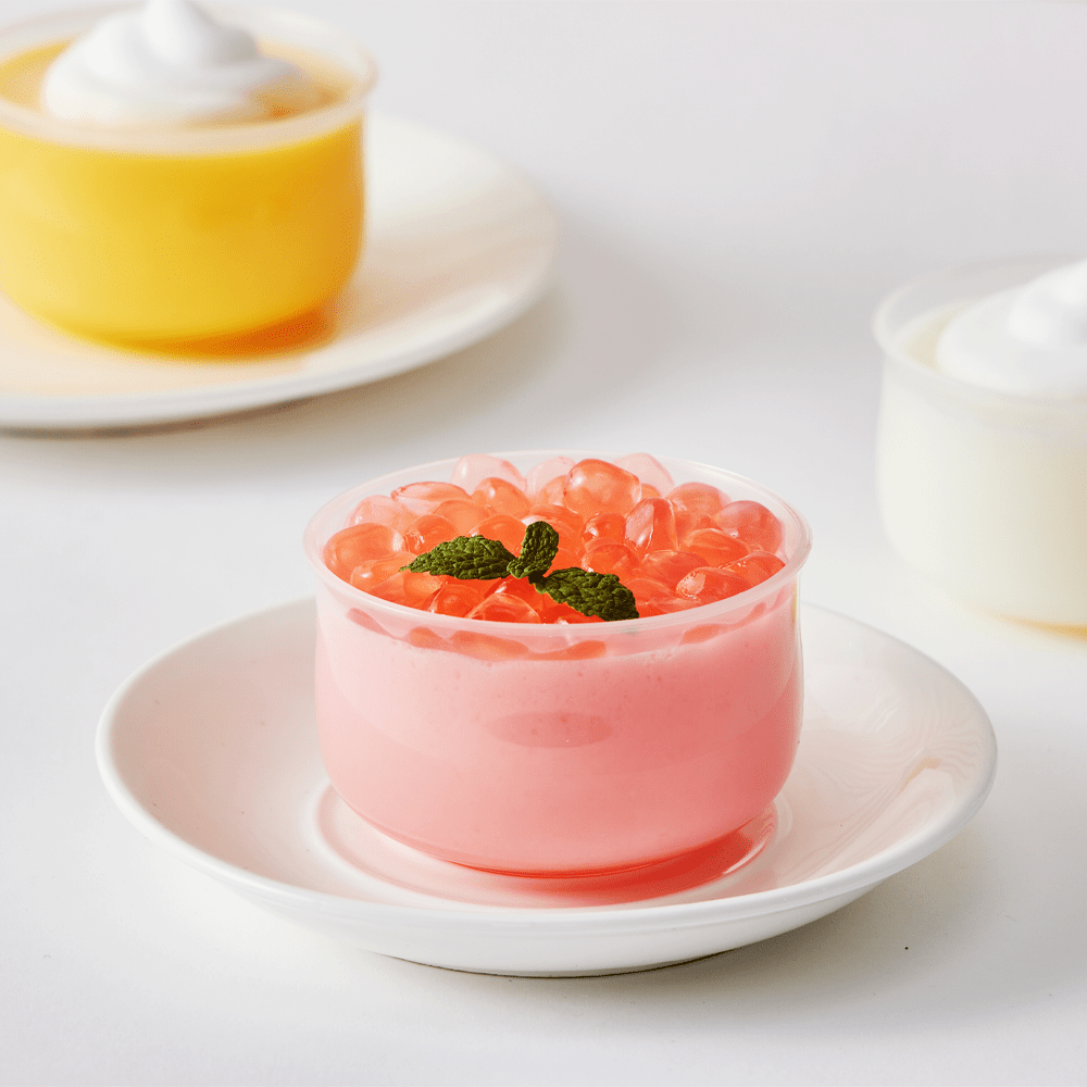 130mL Matt Clear Creme Baking Container Base - TEM IMPORTS™