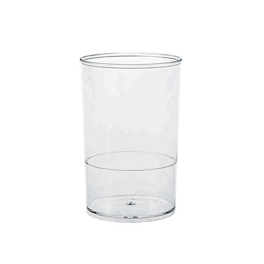 150mL Clear Mini Round Cylinder Dessert Cup Base - TEM IMPORTS™