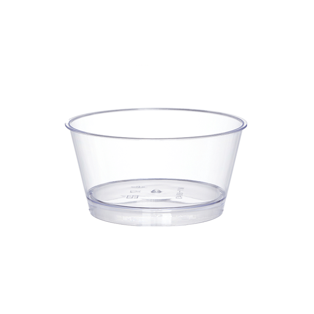 150mL Clear Mini Round Dessert Bowl Base - TEM IMPORTS™