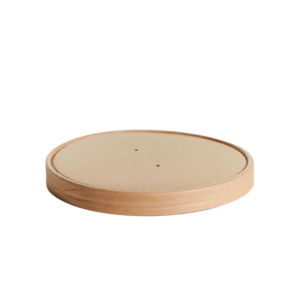 150mm Paper Lid For 16/25/32oz Salad Bowl - 300/CTN - TEM IMPORTS™