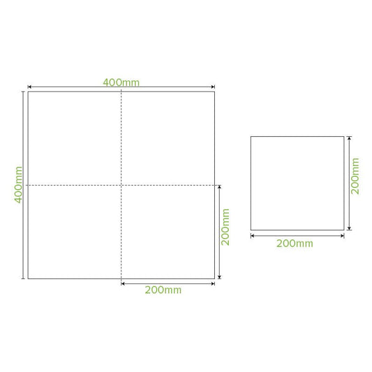 2-Ply 1/4 Fold Natural Corner Embossed Dinner BioNapkin - 1000pcs/Ctn - TEM IMPORTS™