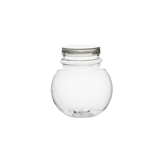 220mL Clear Mini Globe Shape Dessert Cup With Screw Lid - TEM IMPORTS™