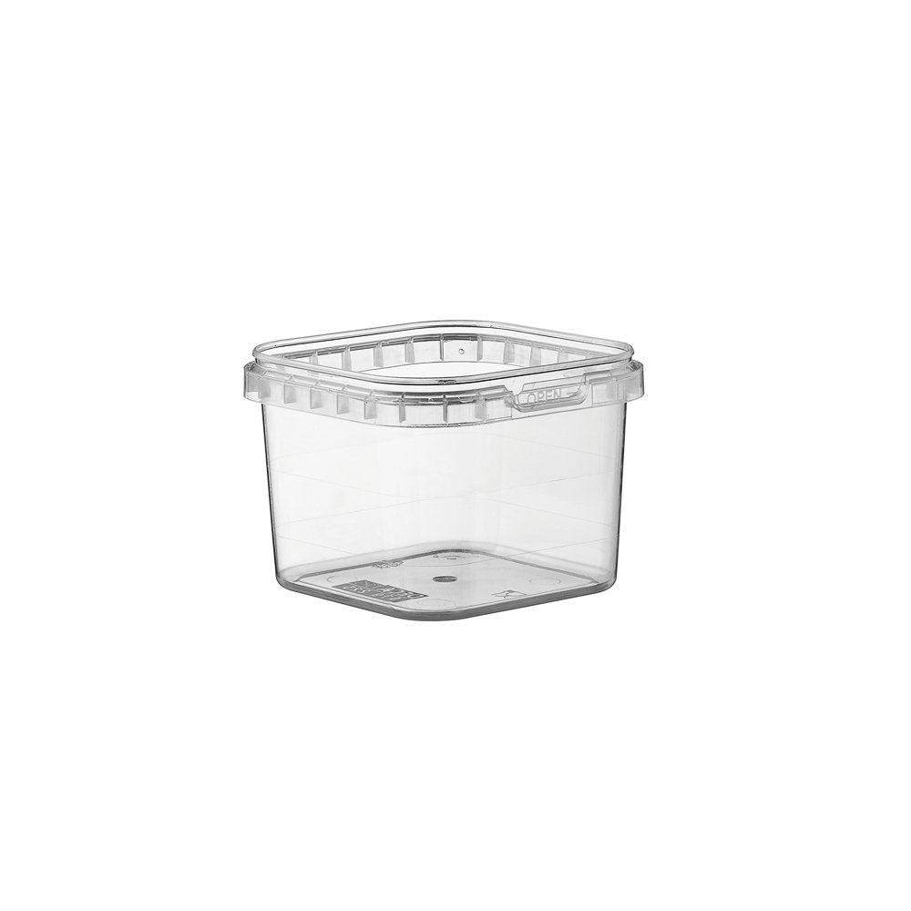 225mL Tamper Proof Square Container Base - TEM IMPORTS™