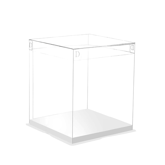 26x26x17 Clear Square Cake Box With Clear Lid - TEM IMPORTS™