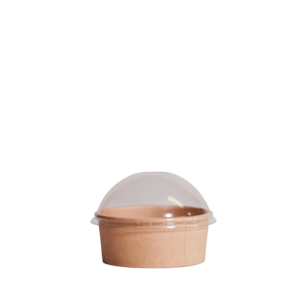 285mL (9oz) Kraft PP Paperway™ Round Container - TEM IMPORTS™