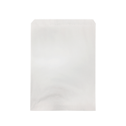 Double Lined Grease Proof 2 Long White Paper Bag - 500/PK - TEM IMPORTS™