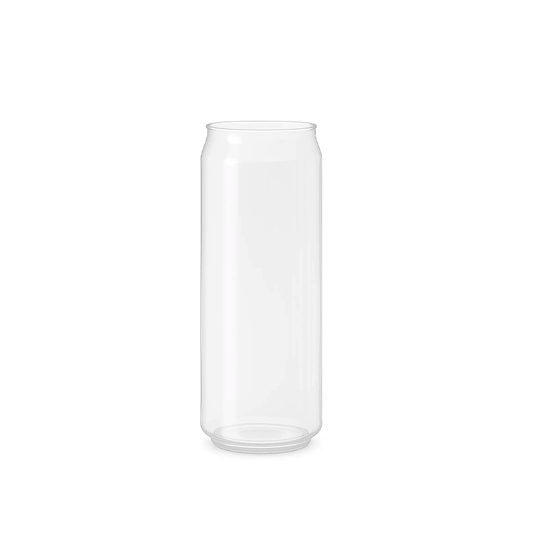 330mL Tall Slim Clear PET Can With Lid - 300/CTN - TEM IMPORTS™