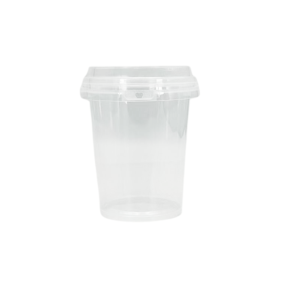 34oz/1000mL Clear Fruit/Milk Tea Tamper Proof Bucket Cups - TEM IMPORTS™
