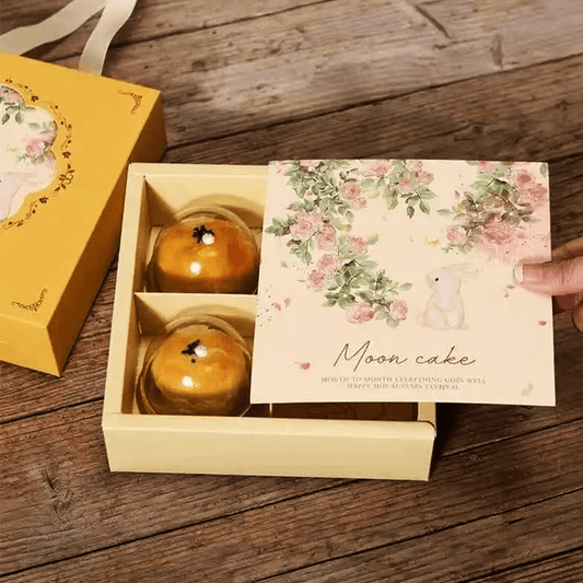 4 Compartment Gift Box with Carry Handle- Pack of 25 - TEM IMPORTS™