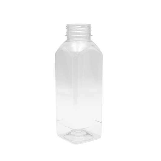 450mL Square Bottles With Tamper Evident Cap - TEM IMPORTS™