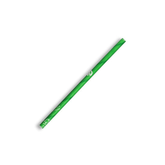 4.5mm Cocktail Green BioStraw - 2500pcs/Ctn - TEM IMPORTS™