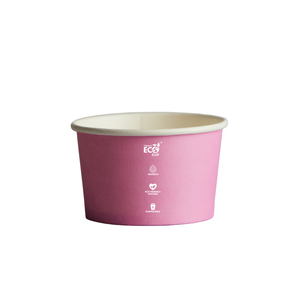 5oz Pastel Aqueous Coated Ice Cream Cup - TEM IMPORTS™