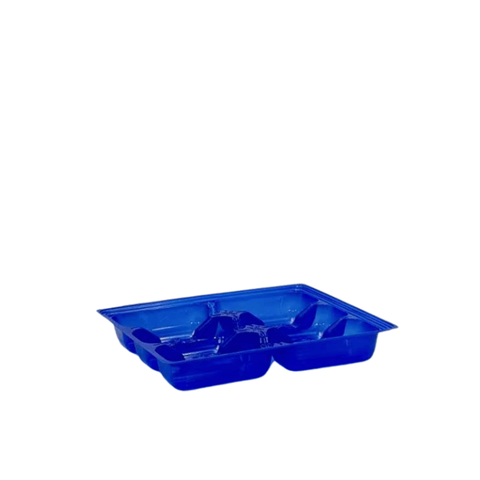 6 Cavity RPET Oyster Tray Dark Blue - 800/CTN - TEM IMPORTS™