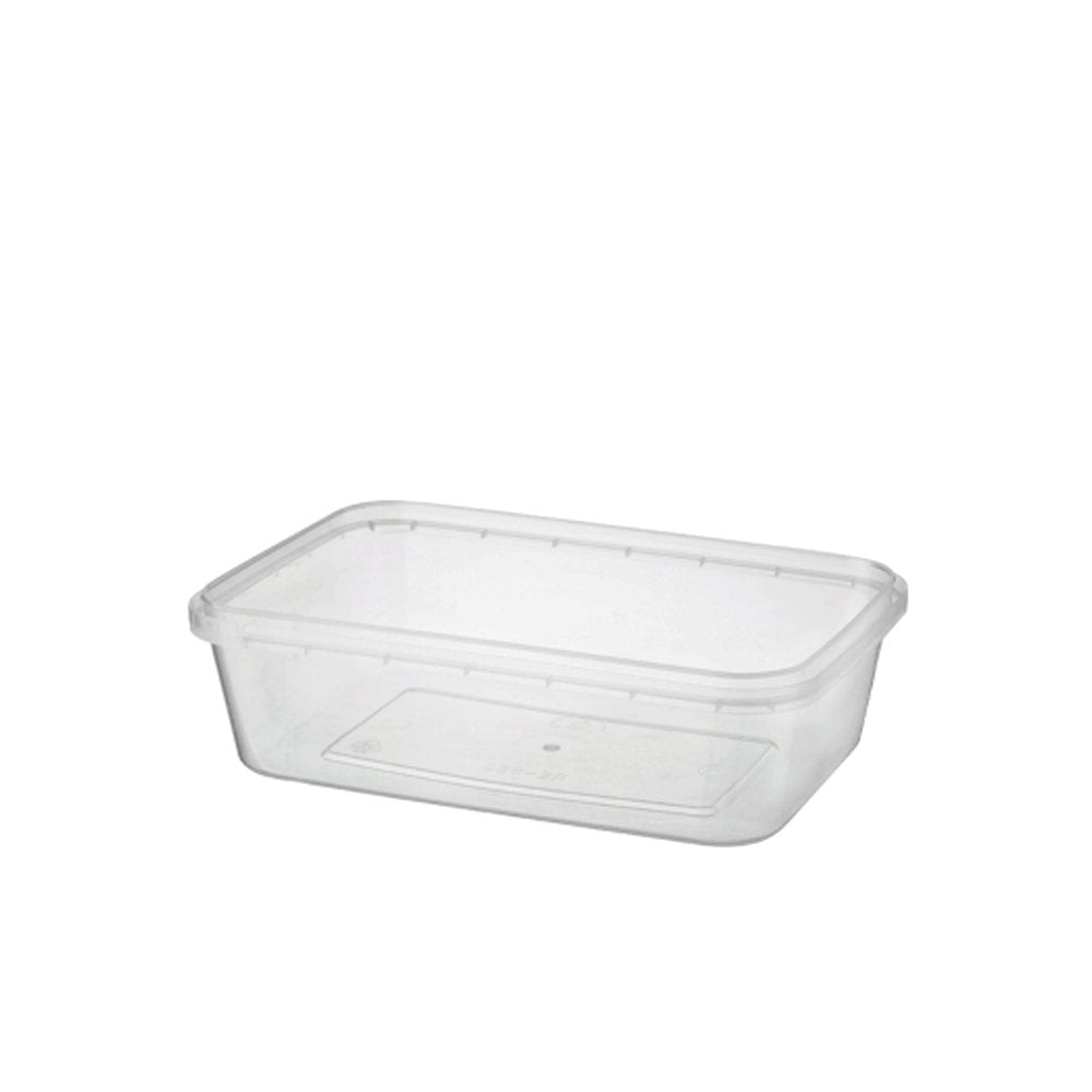 750mL Locksafe® Rectangular Tamper Evident Container Base - TEM IMPORTS™