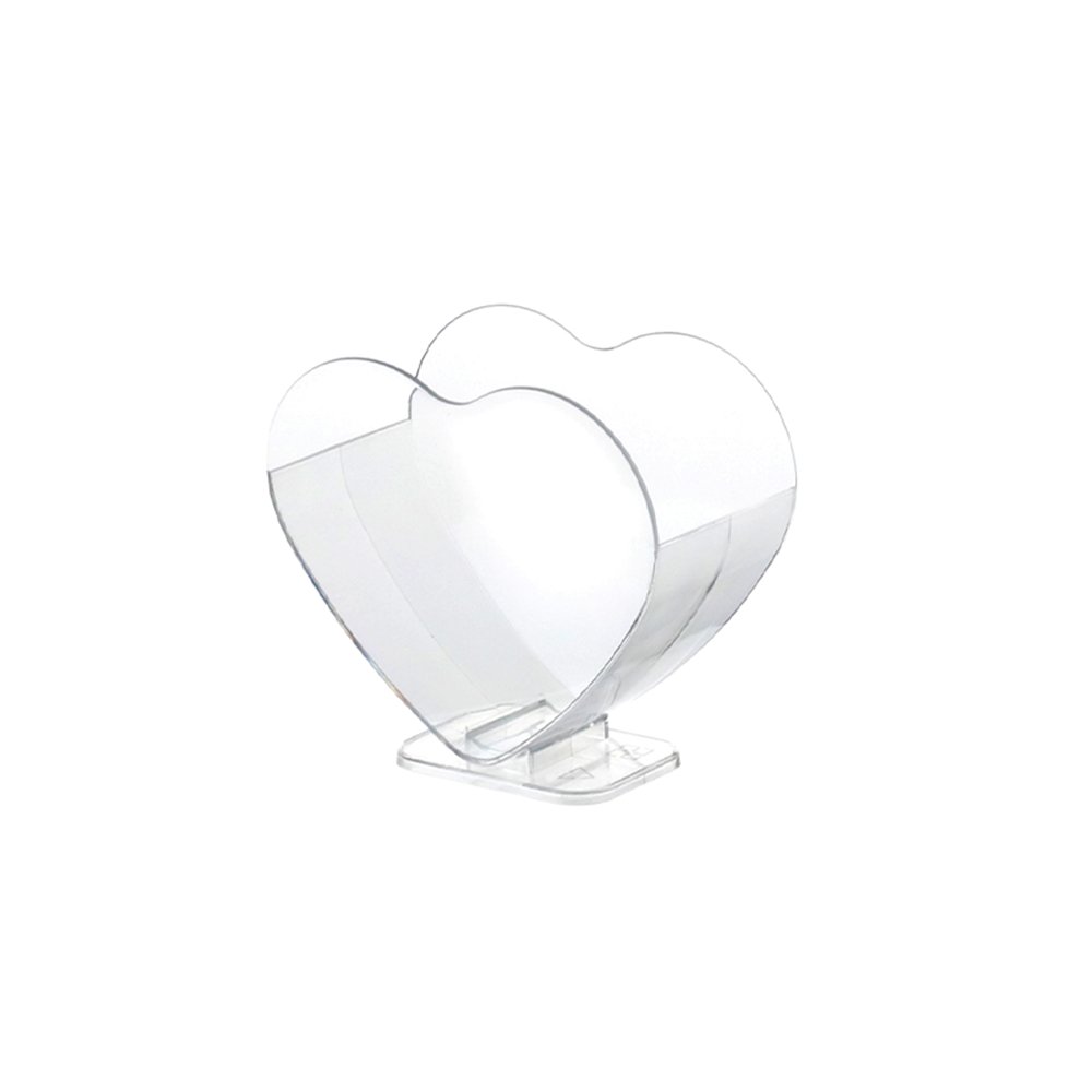 75mL Clear Mini Bowl Heart Shape Dessert Cup - TEM IMPORTS™