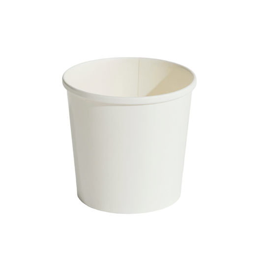 780mL (26oz) White Food Container & Lid Combo - TEM IMPORTS™