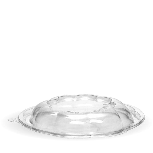 840 & 1,080mL / 24 & 32oz Clear Salad BioBowl Lid - 450/CTN - TEM IMPORTS™