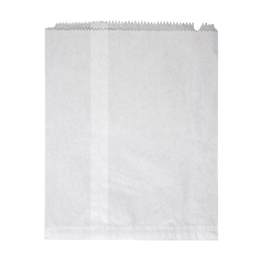 8F White Paper Bag - Pack of 500