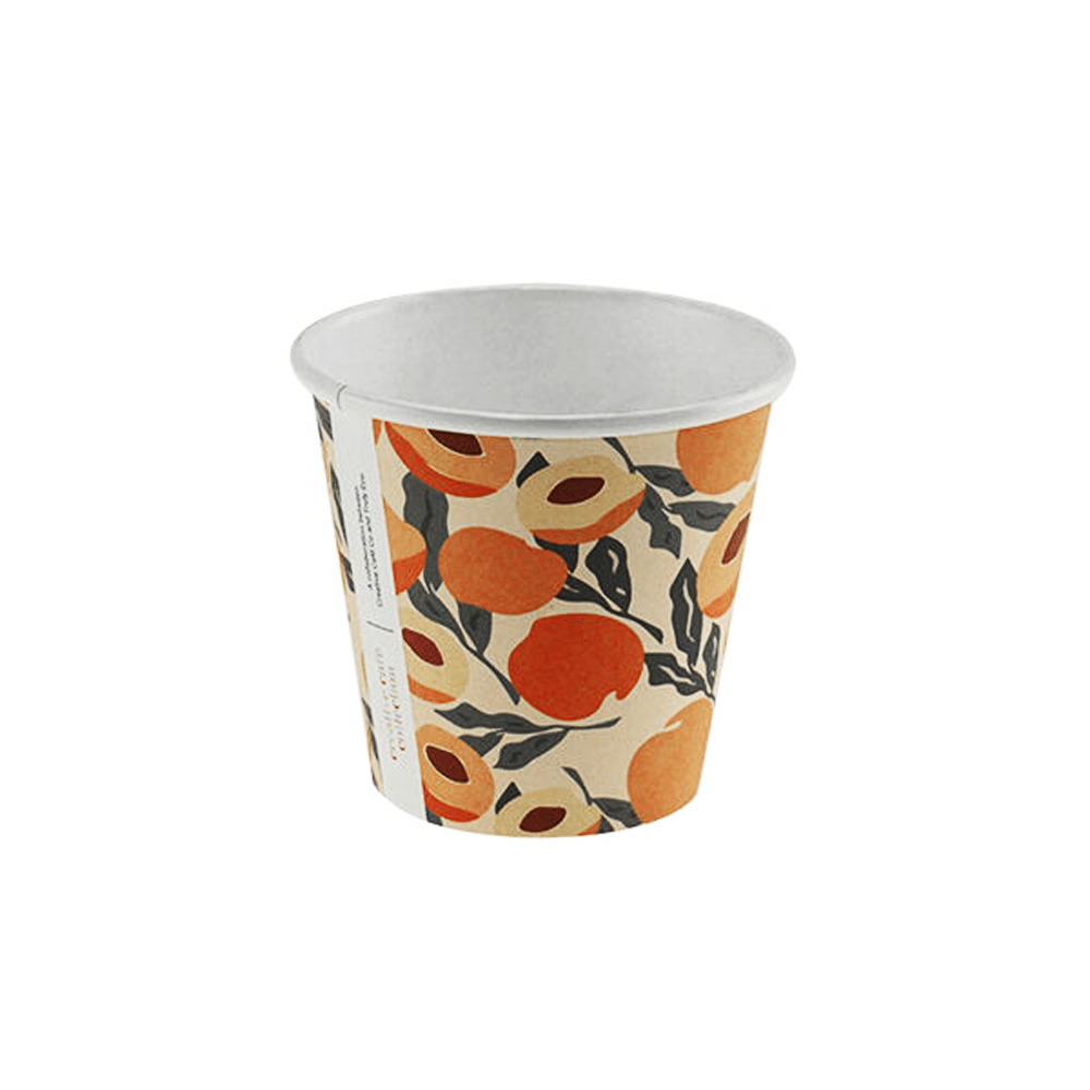 8oz (90mm) Cafe Collection Art Single Wall Paper Coffee Cup - 1000/CTN - TEM IMPORTS™