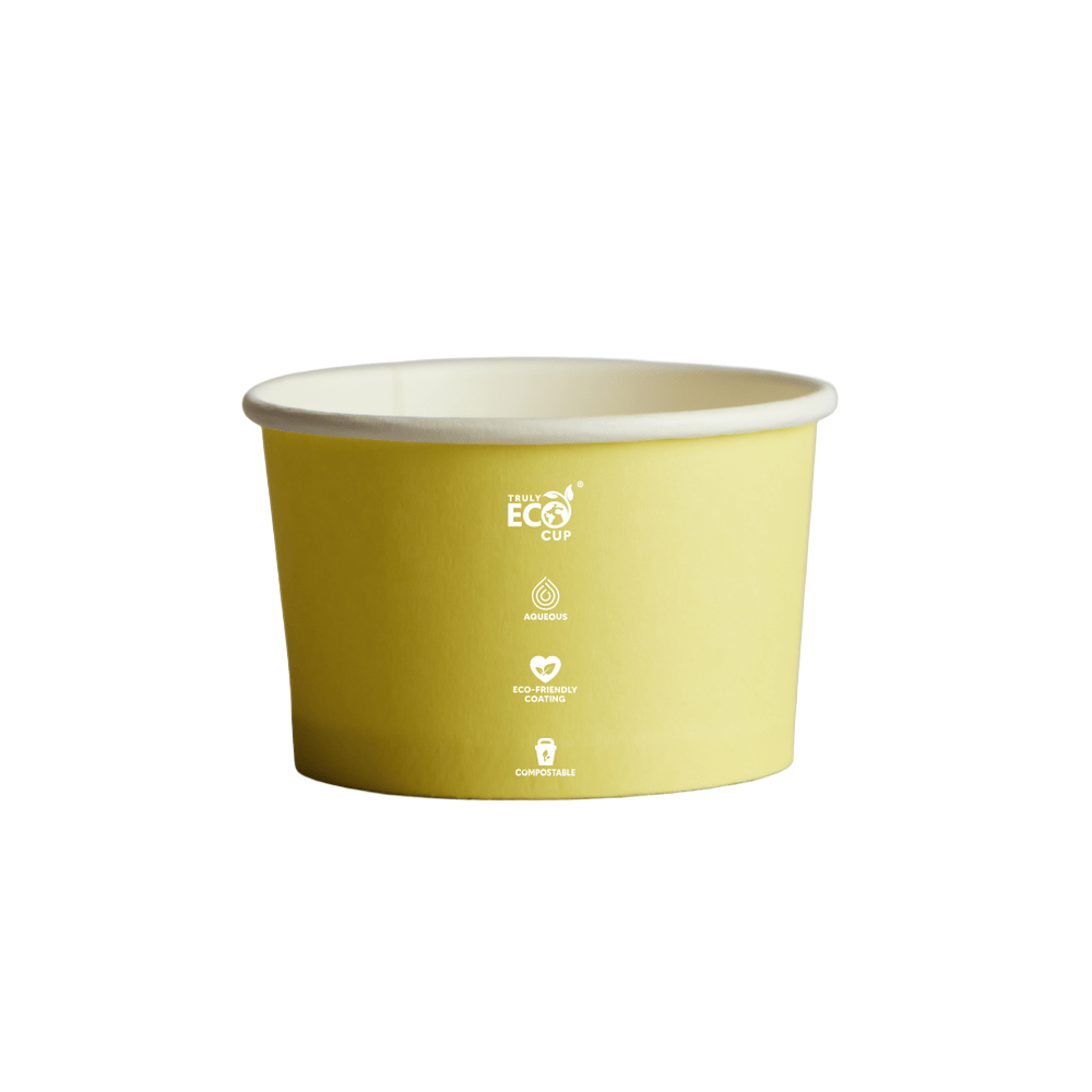8oz Pastel Aqueous Coated Ice Cream Cup - TEM IMPORTS™