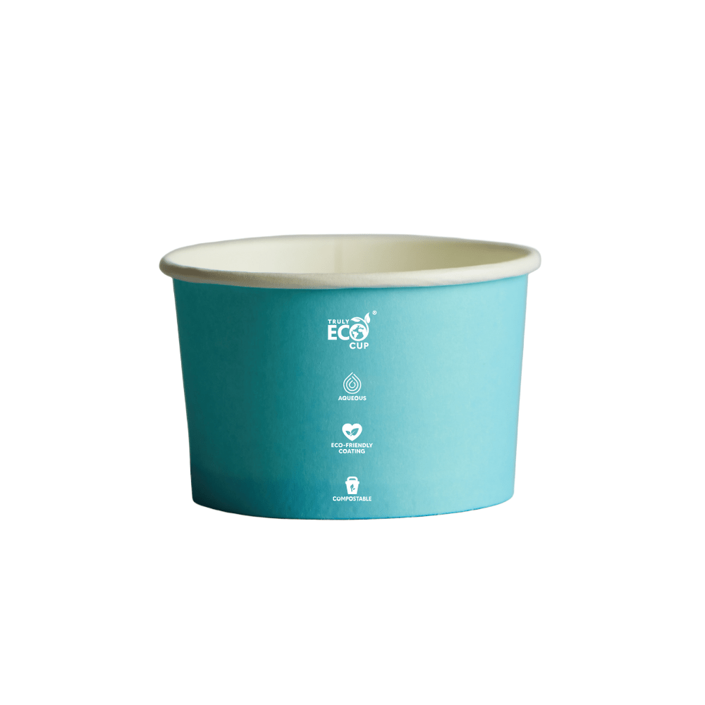 8oz Pastel Aqueous Coated Ice Cream Cup - TEM IMPORTS™