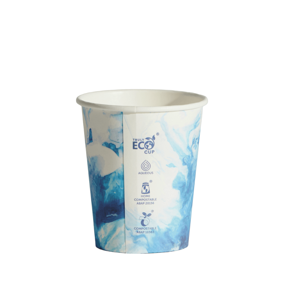 8oz SPLASH OUT Aqua Water Paper Cup - TEM IMPORTS™