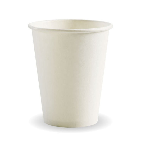 8oz/280mL (80mm) White Single Wall BioCup - 1000pcs/ctn - TEM IMPORTS™