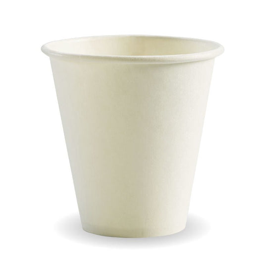8oz/280mL (90mm) White Single Wall BioCup - 1000pcs/ctn - TEM IMPORTS™