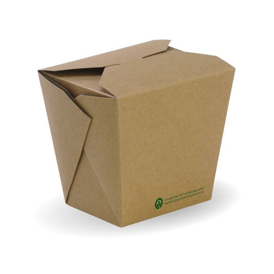 960mL / 32oz BioBoard Noodle Box - 500pcs/Ctn - TEM IMPORTS™