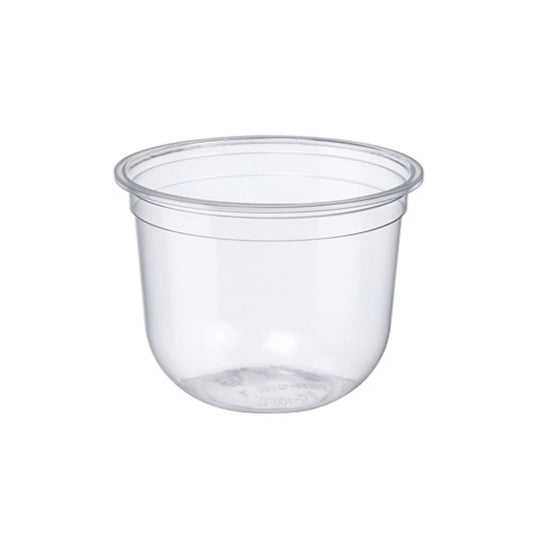PP U-Shape Plastic Cup 9oz / 250mL (95mm Rim) – Heat Sealable