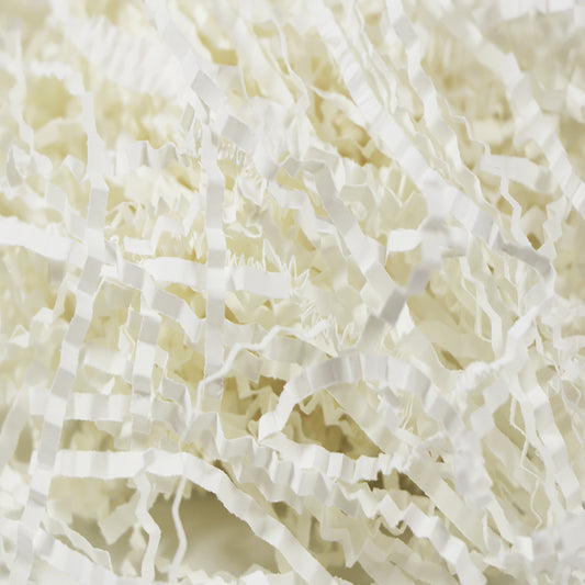 Vanilla Cream Crinkle Paper Shreds Fillers - 1Kg