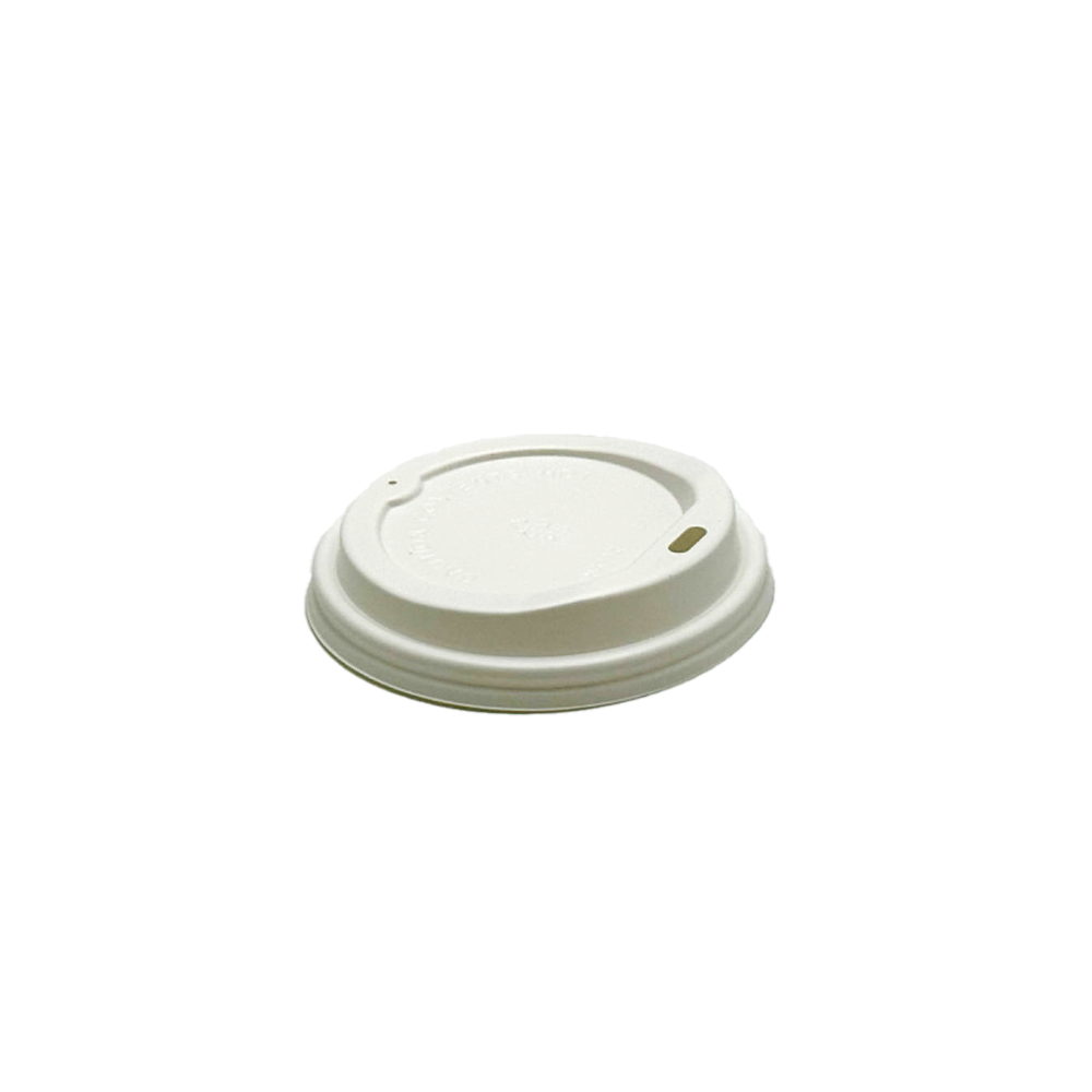 90mm Plastic White Coffee Lid