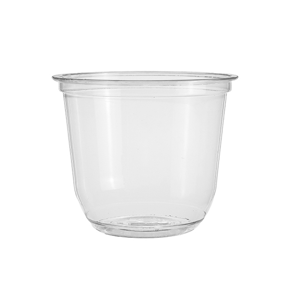 10oz/300mL (D/95mm) Clear PET U-shaped Cold Cup - TEM IMPORTS™