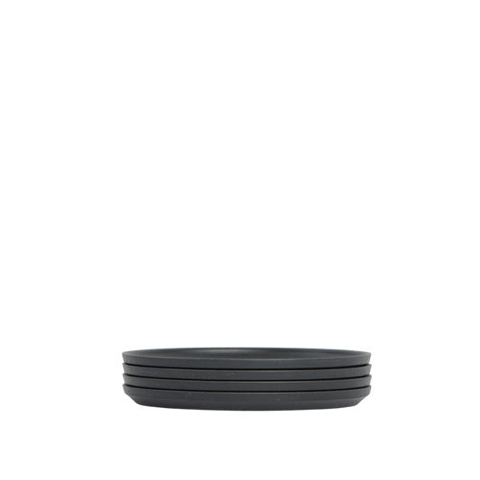 Charcoal HuskeeCup Classic Saucer 4 - Pack - 48/CTN - TEM IMPORTS™