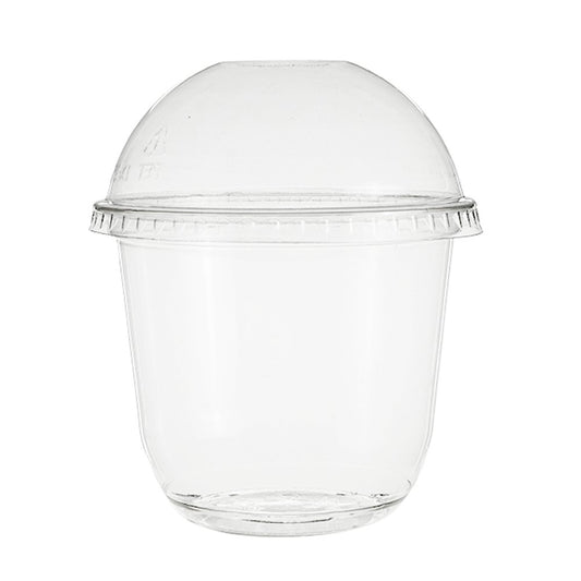 Clear PET (D/95mm) Dome Lid No Hole - TEM IMPORTS™