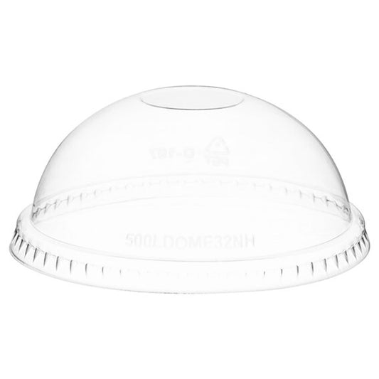 Clear PET (D/98mm) Dome Lid No Hole - TEM IMPORTS™