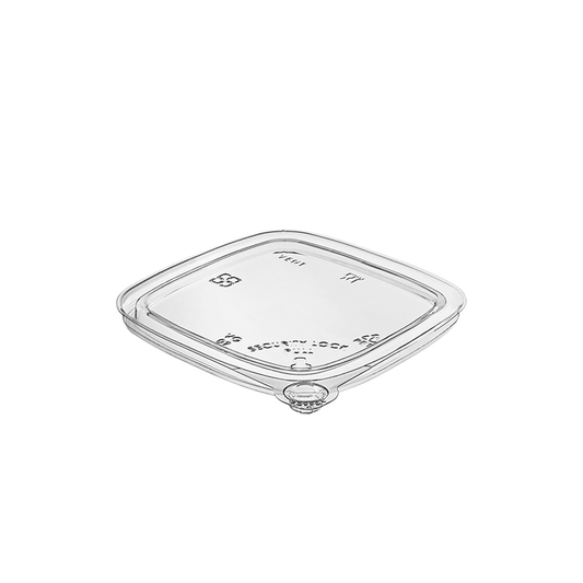 Clear PET Lid Suit Tamper Evident Square Deli Container - TEM IMPORTS™
