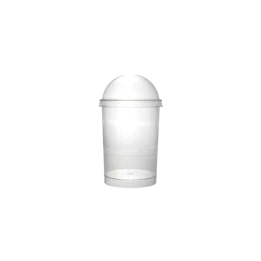Clear PET Lid To Suit 150mL Round Cylinder Cup - TEM IMPORTS™