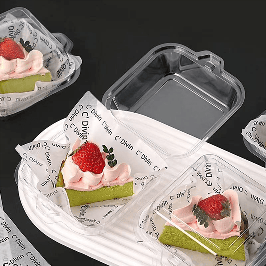 Clear PET Takeaway Burger Box Food Clam - TEM IMPORTS™