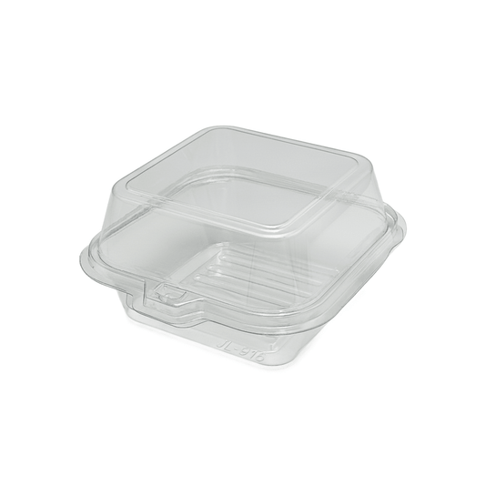 Clear PET Takeaway Burger Box Food Clam - TEM IMPORTS™