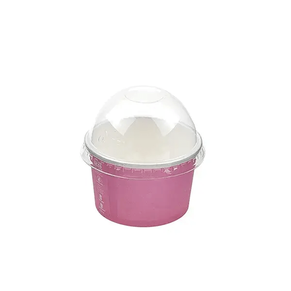 Dome Lid For 3oz Pastel Ice Cream Cups - TEM IMPORTS™