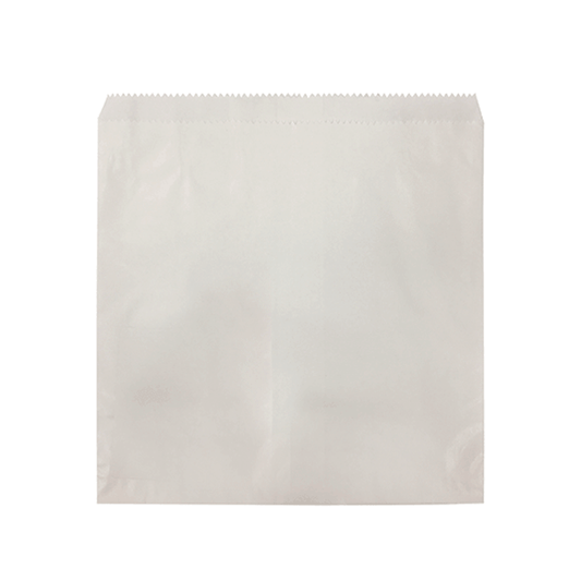 4W (Square) White Paper Bag - Pack of 500