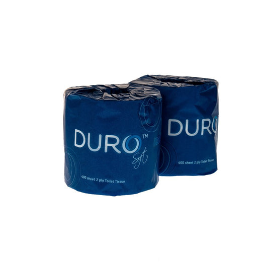 Duro Toilet Paper Roll 400 Sheet Individually Wrapped - 48/CTN