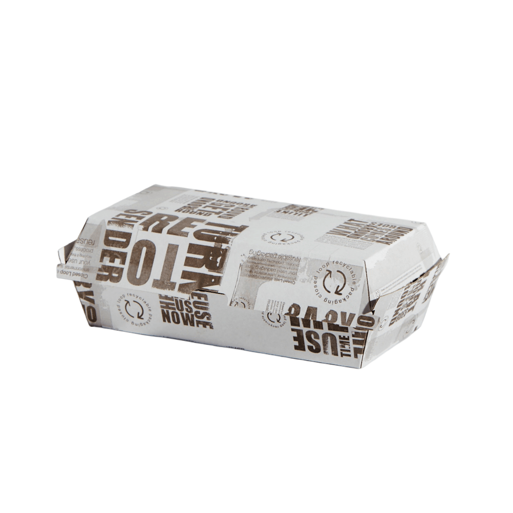 Enviro Range Newspaper Print Design Regular Snack Box - 200/CTN - TEM IMPORTS™