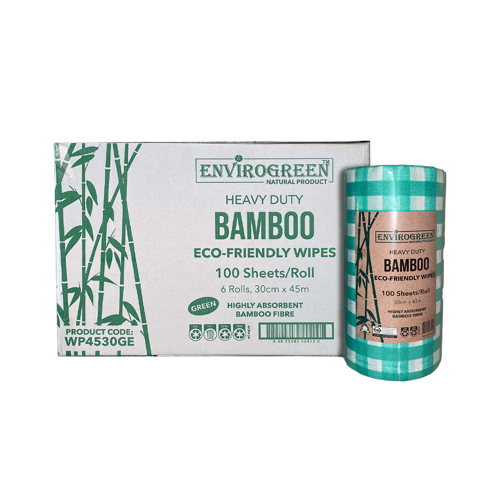 Envirogreen Eco - Friendly Bamboo Wipes - Green - TEM IMPORTS™
