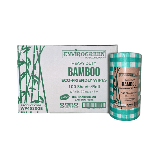 Envirogreen Eco - Friendly Bamboo Wipes - Green - TEM IMPORTS™