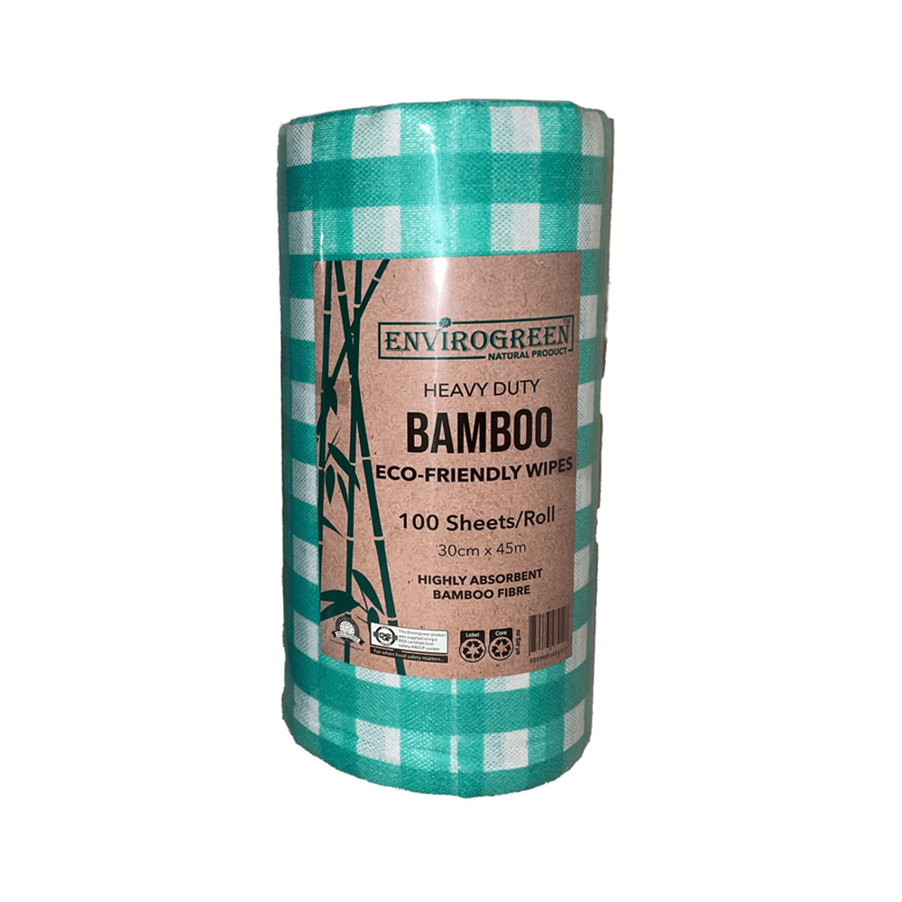 Envirogreen Eco - Friendly Bamboo Wipes - Green - TEM IMPORTS™