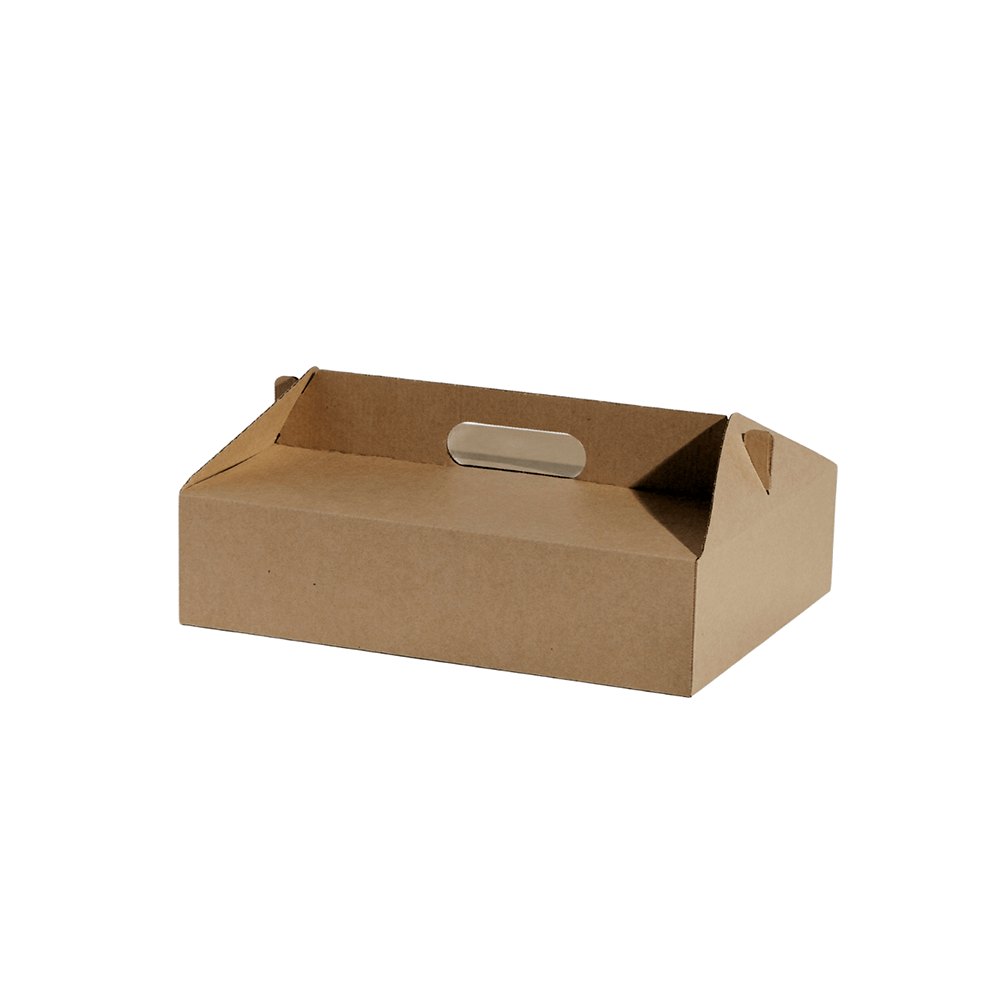 Large Kraft Carry Tray Box - TEM IMPORTS™